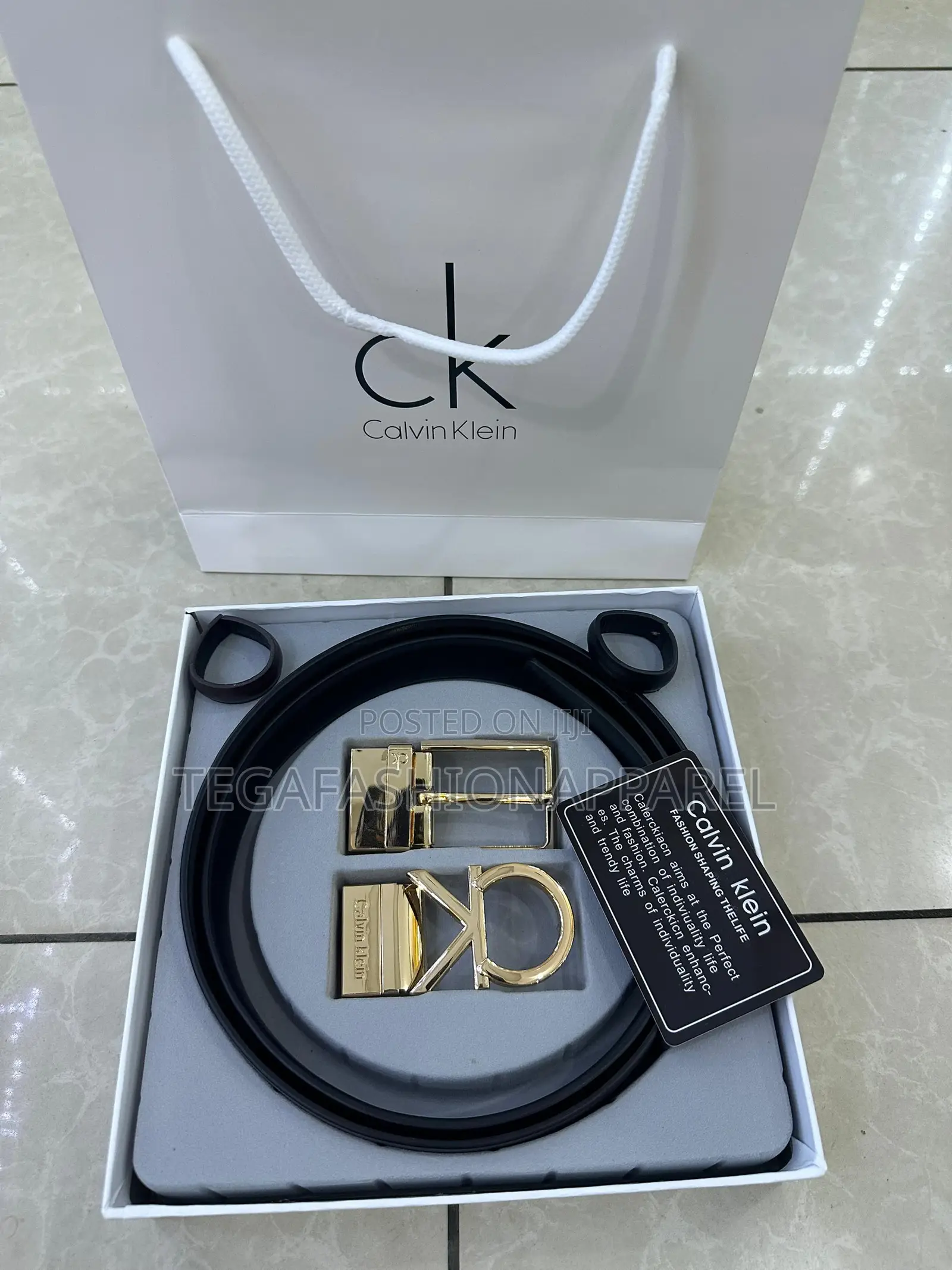 High Quality 2 in 1 Reversible Leather Belts