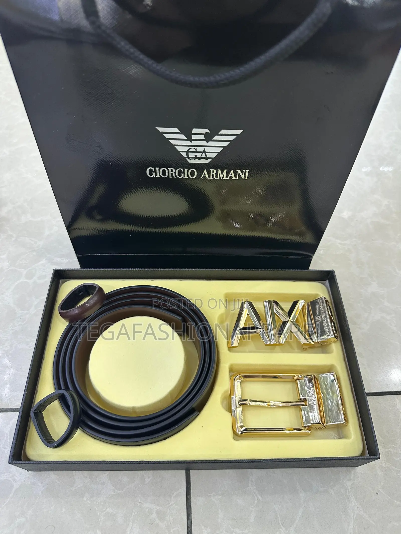 High Quality 2 in 1 Reversible Leather Belts