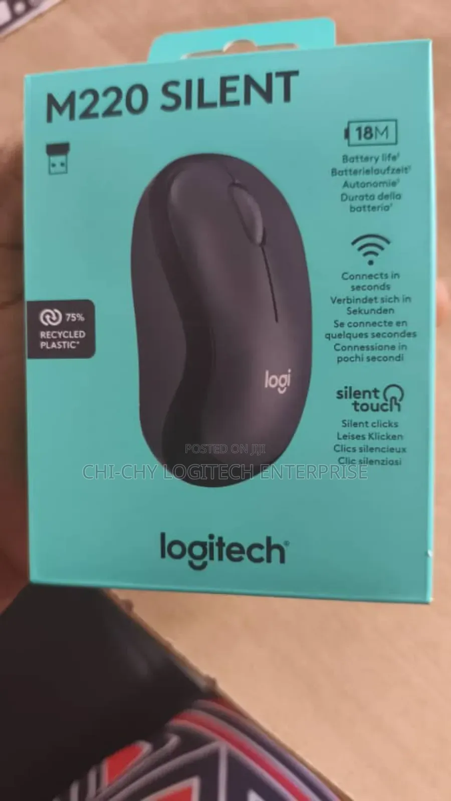 Logitech M220 Silent Wireless Mouse