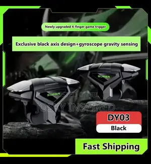Dy03 Mobile Phone Trigger Shooting Controller+1pair Free Thumb Sleeve
