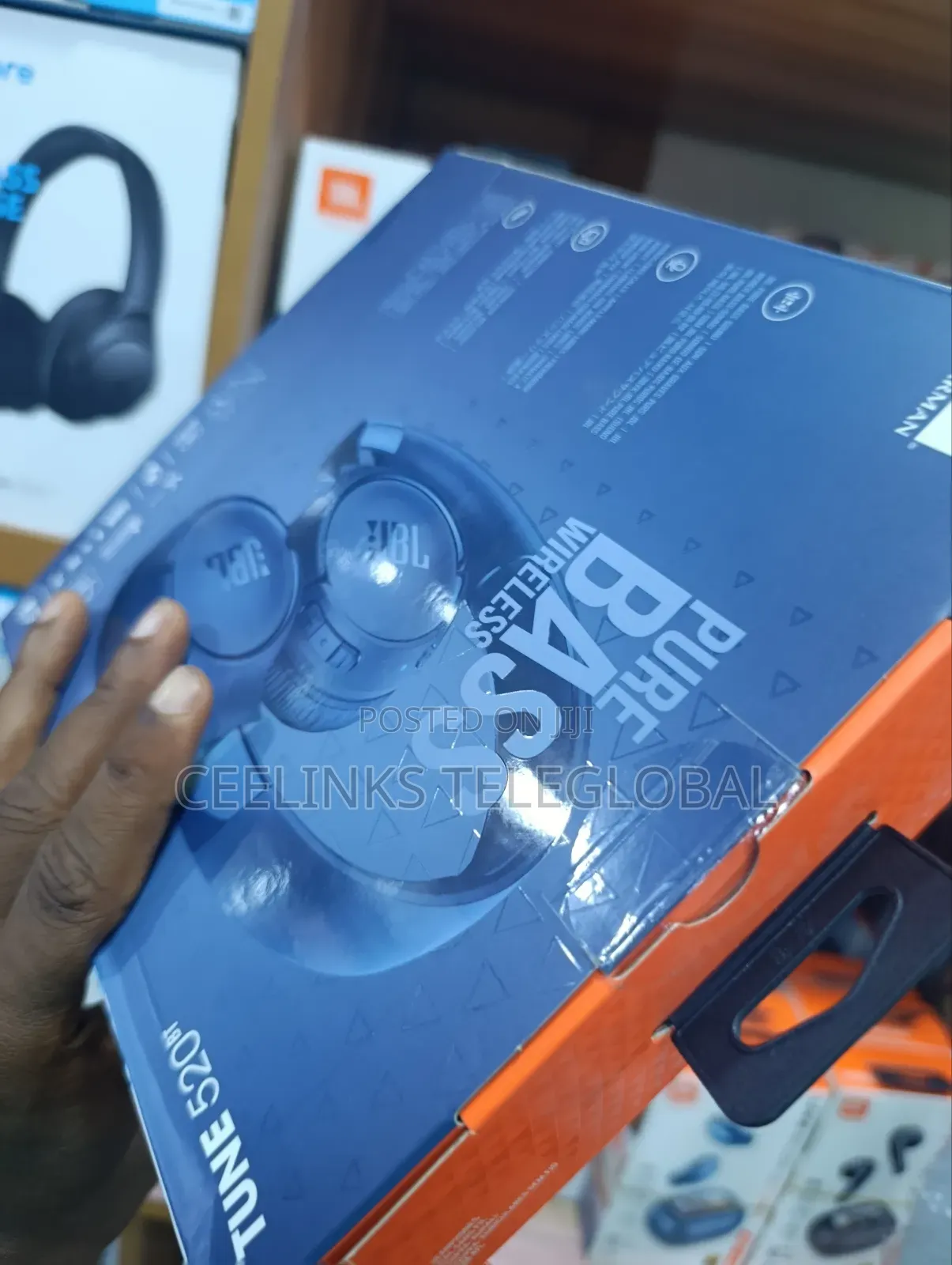 New Jbl Tune 520 Wireless Headset