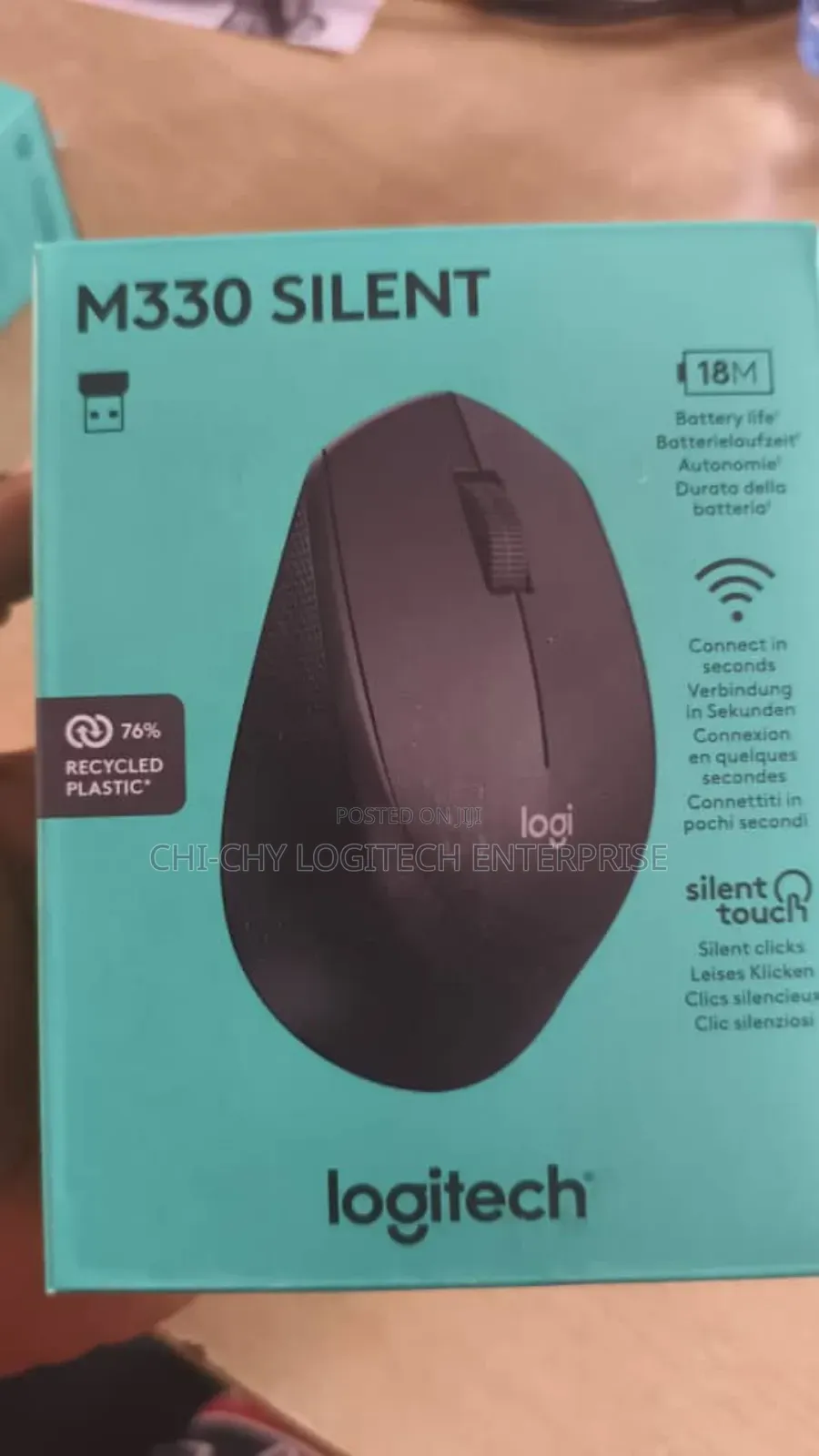 Logitech M330 Silent Plus Wireless Mouse