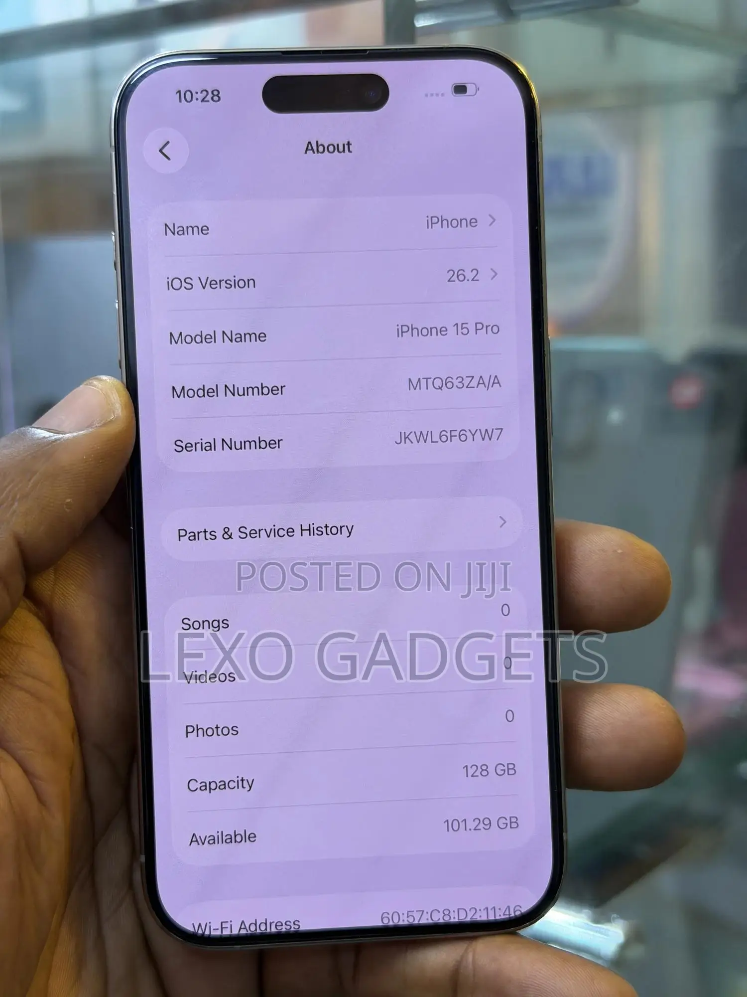 Apple iPhone 15 Pro 128 GB Silver