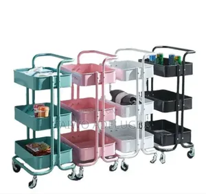 3 Tiers Kitchen Trolley Rack