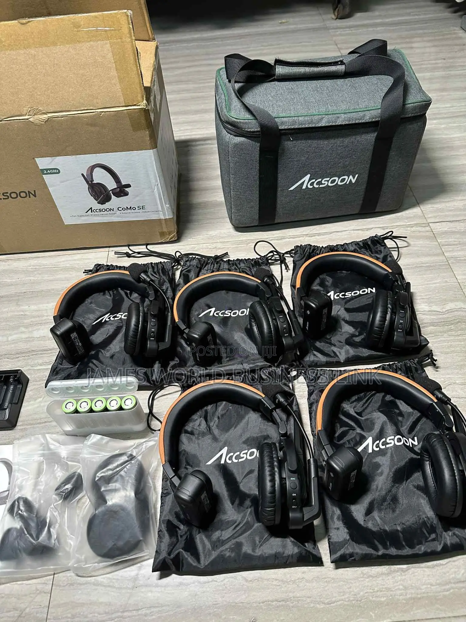 Accsoon Wireless Headphone Talkback System 5 Channels