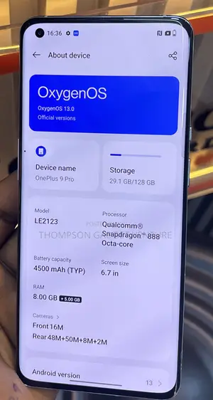 OnePlus 9 Pro 128 GB Silver