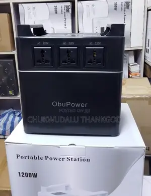 Obupower Portable Power-Station 1,200w