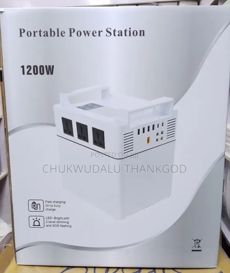 Obupower Portable Power-Station 1,200w