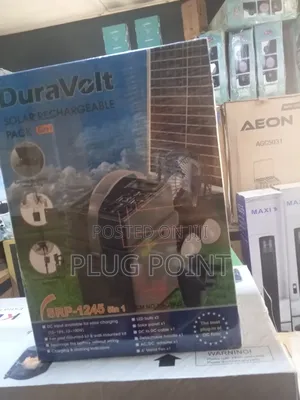 Duravolt Solar Pack High Efficiency Power Backup System