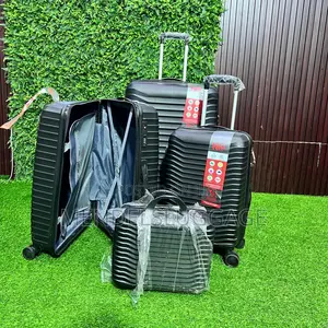 Title: Pink 3-in-1 Hard Case Travel Luggage Set
