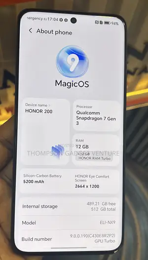 Honor 200 512 GB Black