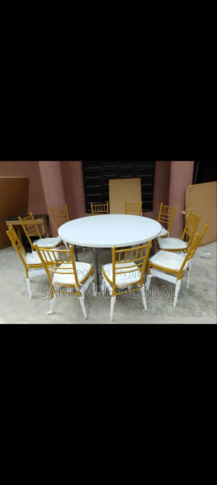 Event Table and Chairs