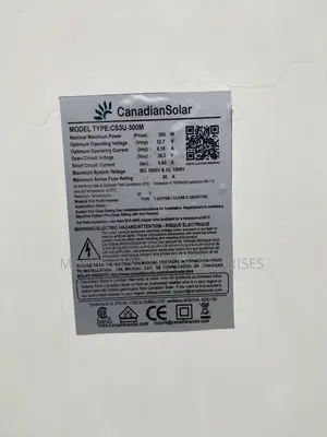 300w Canadian Solar Panel With 25 Years Guarantee