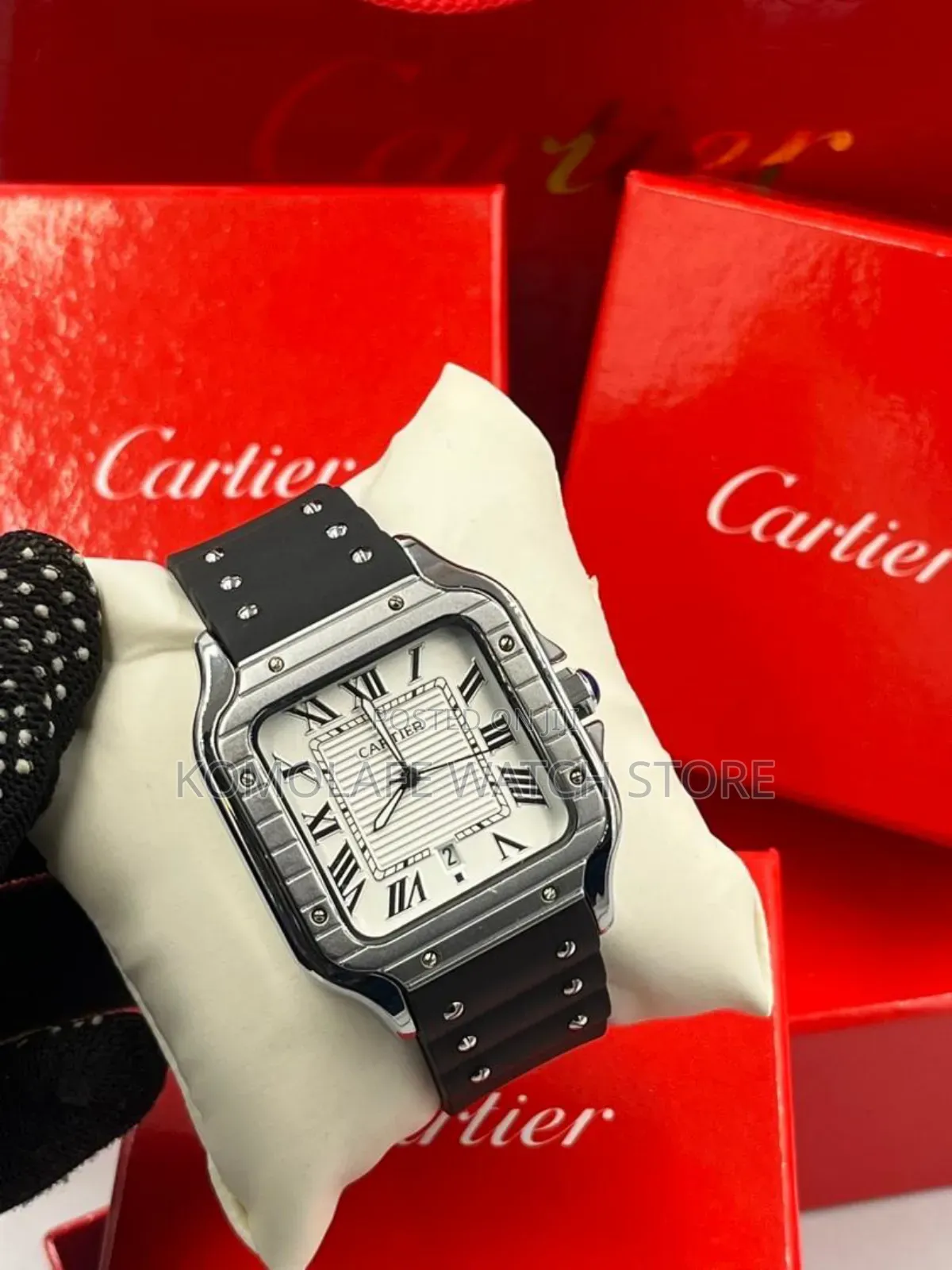 Cartier Rubber Strap