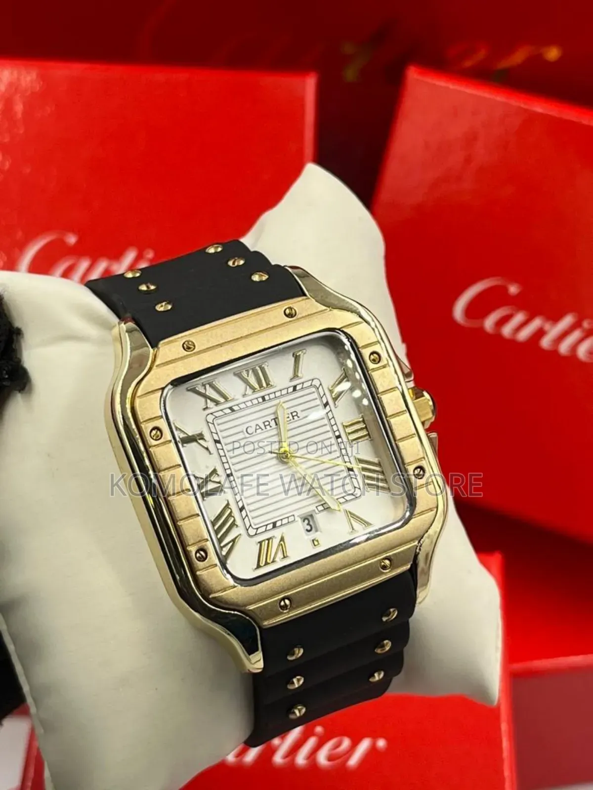 Cartier Rubber Strap