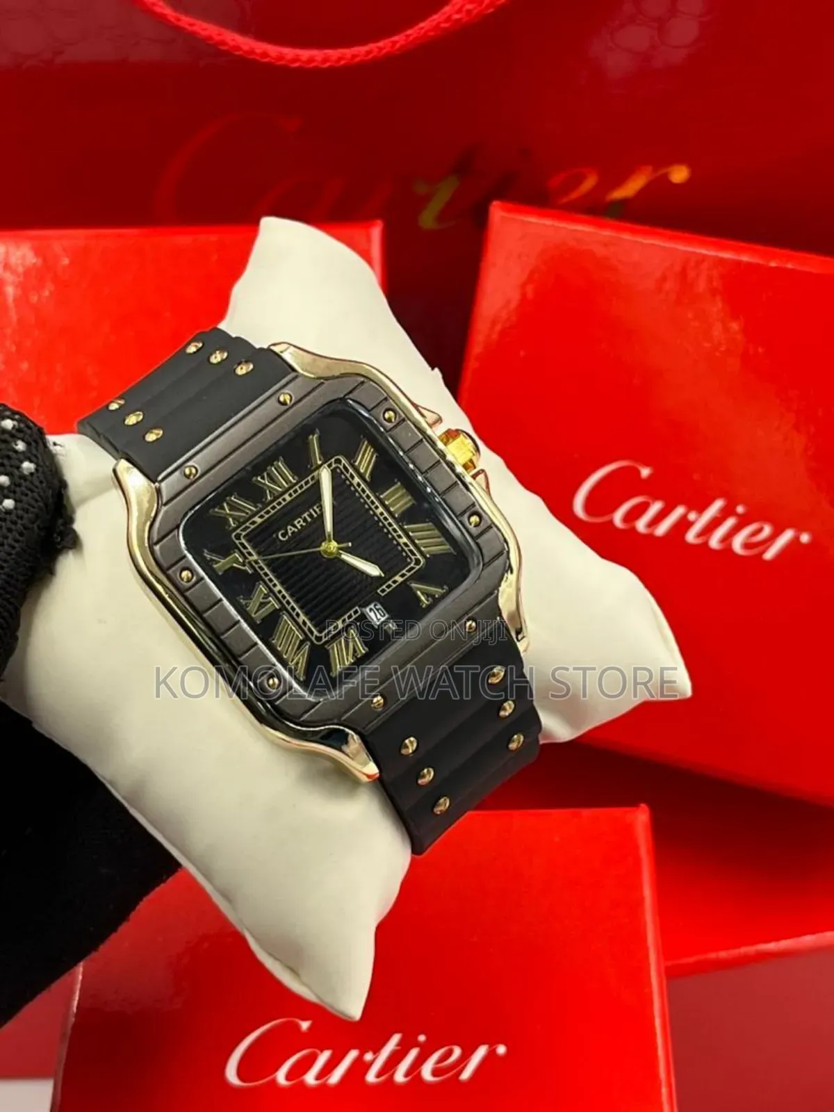 Cartier Rubber Strap
