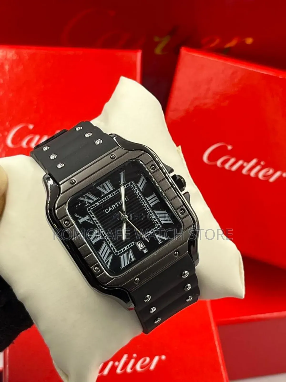 Cartier Rubber Strap