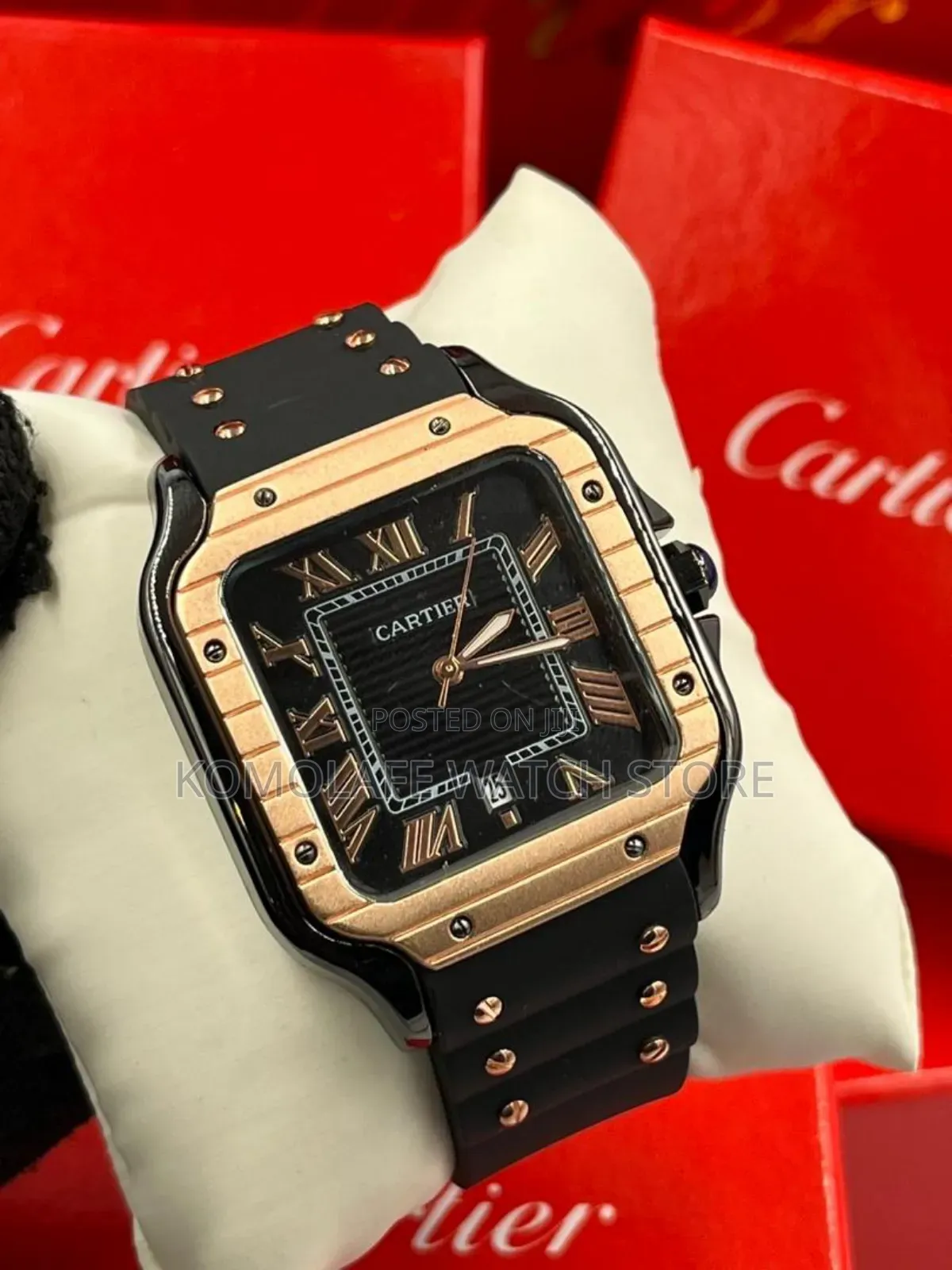 Cartier Rubber Strap