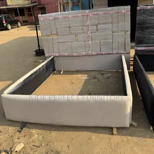 Quality 6by6 Padded Bedframe Made With Original Matt Fabric