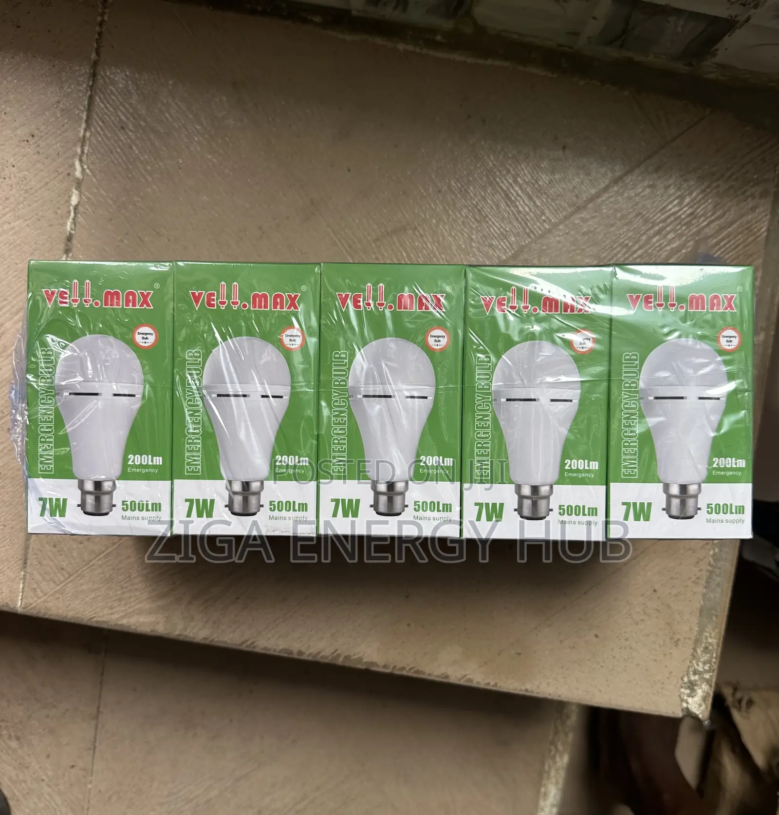 7 Watts Rechargeable Energy Bulb