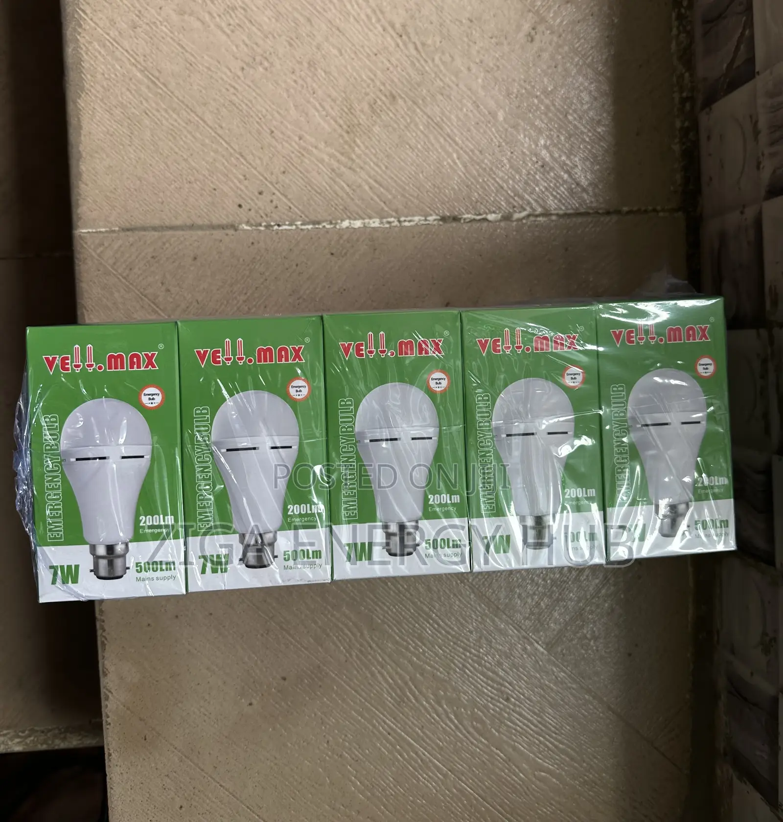 7 Watts Rechargeable Energy Bulb