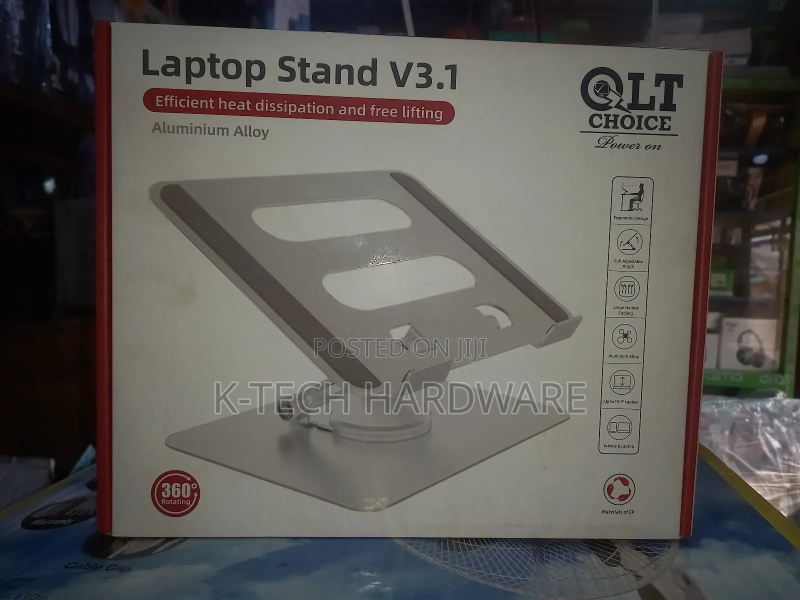 QLT Laptop Stand 360 Degree Base V3.1