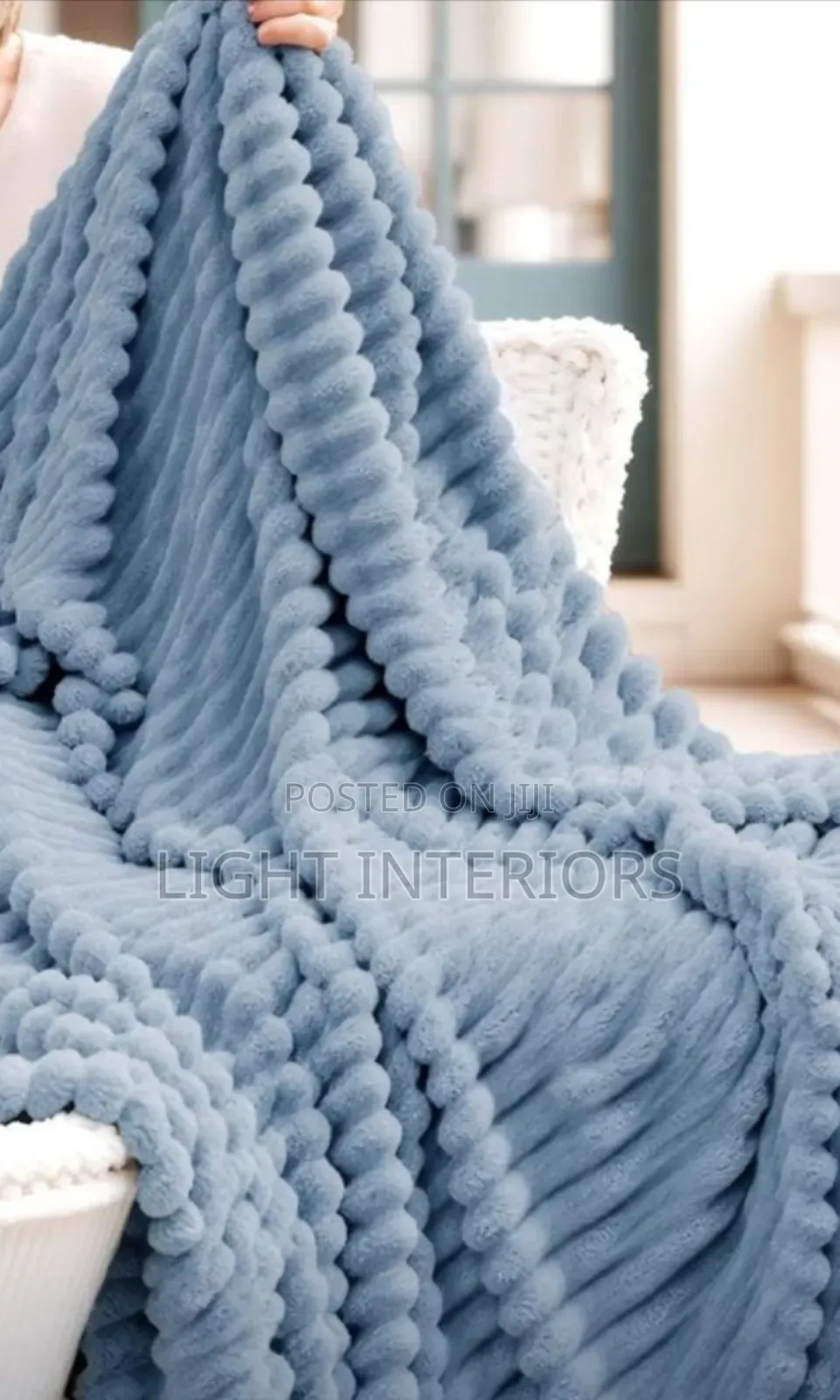 Rabbit Fur Fluffy Blanket
