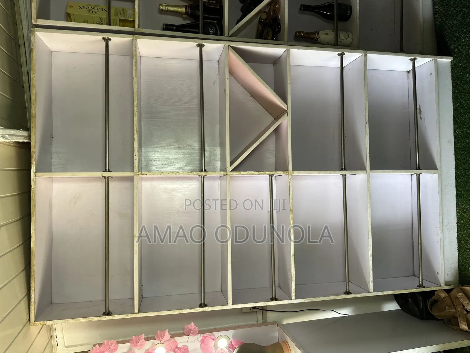 Neatly Used Multipurpose Shelves