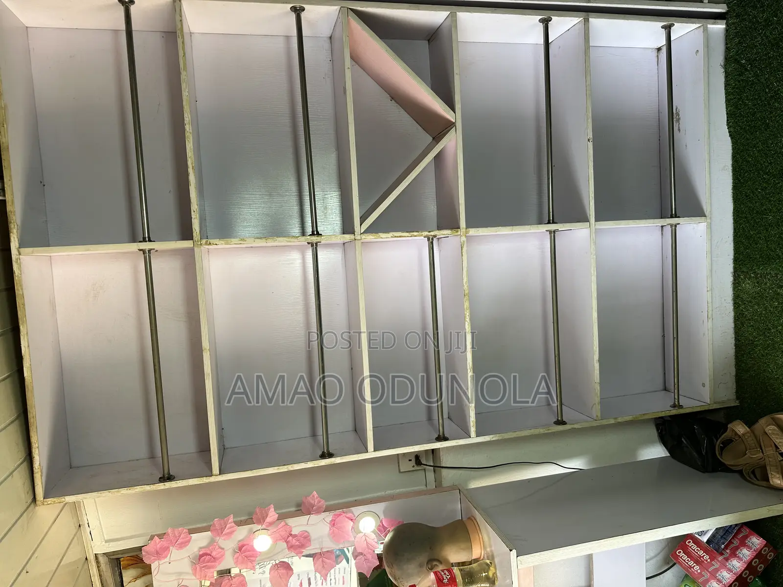 Neatly Used Multipurpose Shelves