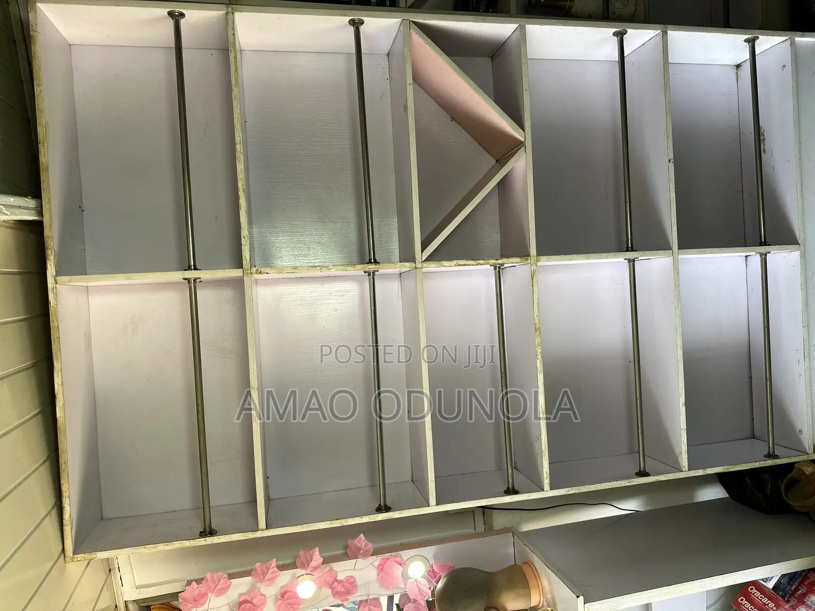 Neatly Used Multipurpose Shelves