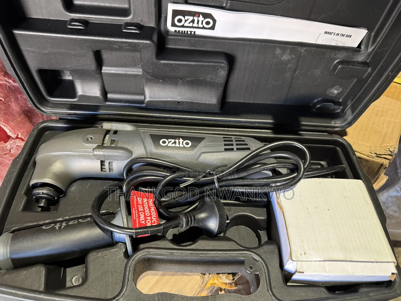 Ozito 300w Multi Function Tool Sand, Scrape, Grind and Cut With 23 Acc