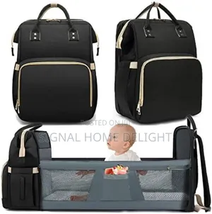 Baby Diaper Bag and Bed