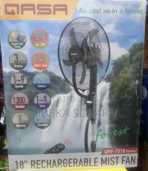 Qasa Mist Rechargeable Fan