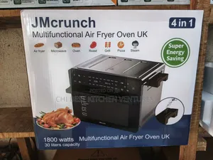 The Jmcrunch 4-in-1 Multifunctional Air Fryer Oven 30 L 1800 W