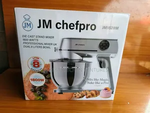 Jm Chefpro Jm1528m Die Cast Stand Cake Mixer.
