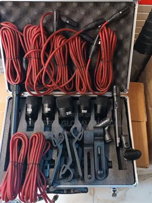 Original 7 Kits Tuga Professional Drum Microphone With Copper Cable.