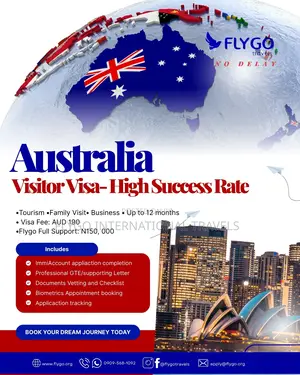 Australia Visitor Visa (Subclass 600) – High Success | Flygo Travels