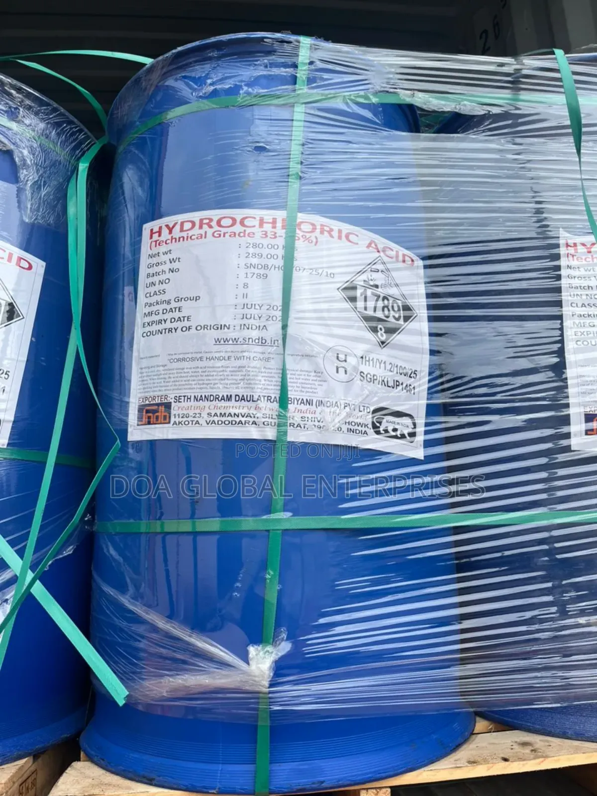 Drum Hydrochloric Acid