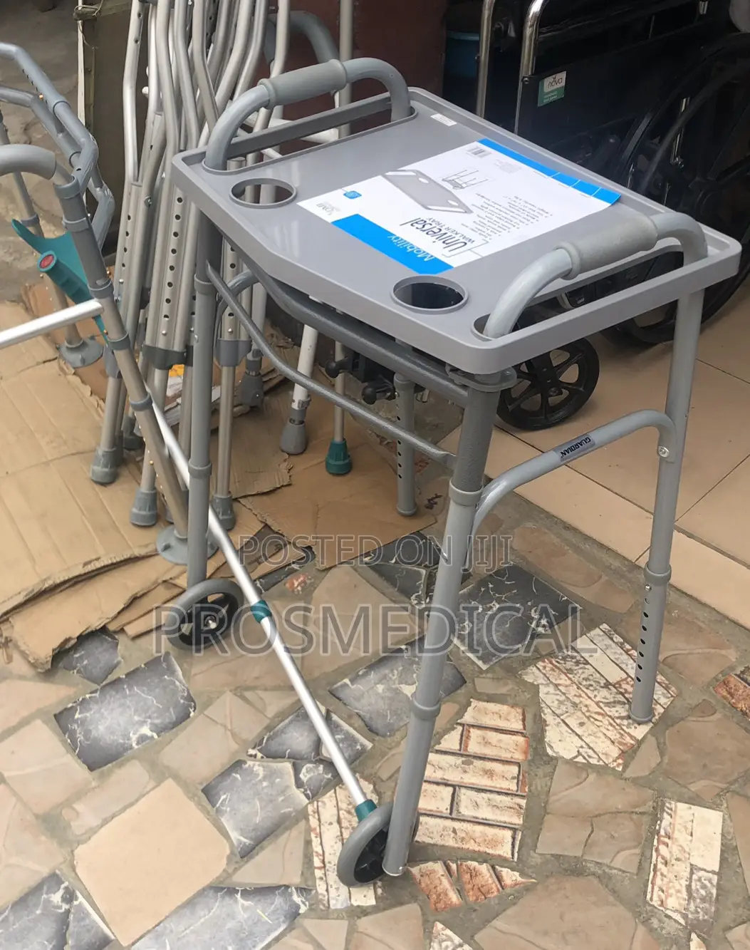 Walking Frame With Tray