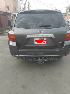 Toyota Highlander 2010 Gray