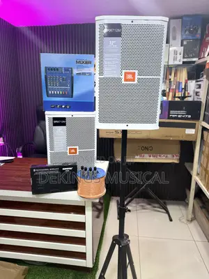 Complete Set of Sound Equipment - JBL Speaker Half Set