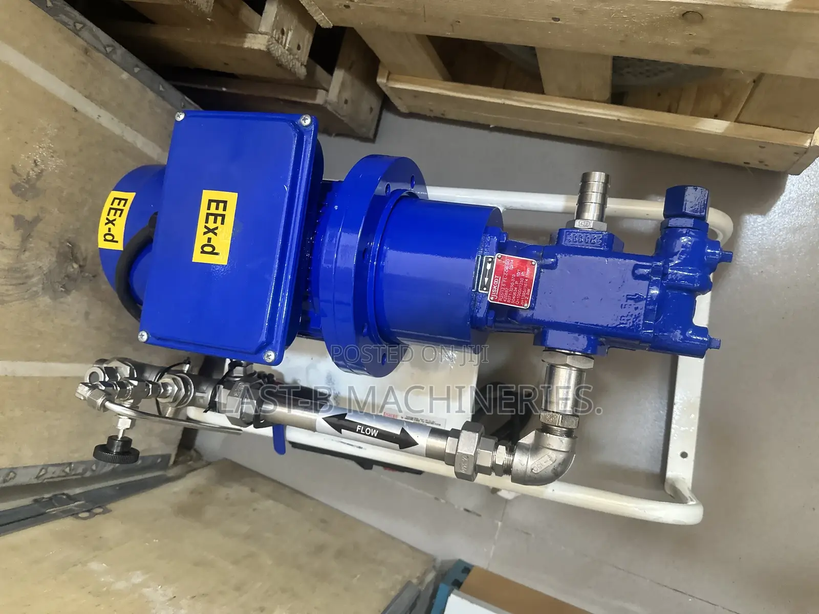 Jiskoot Lab Mixer and Tank