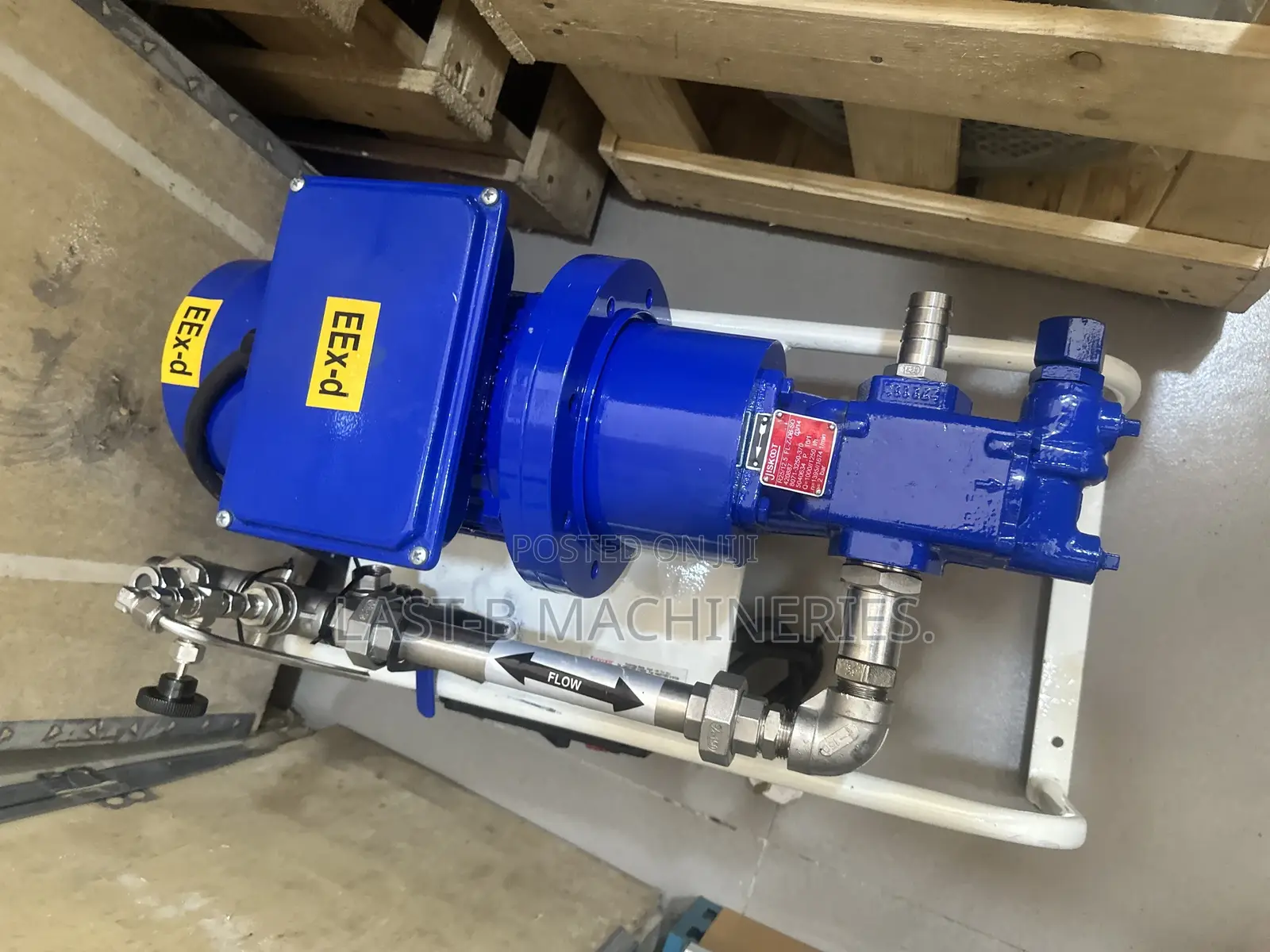 Jiskoot Lab Mixer and Tank