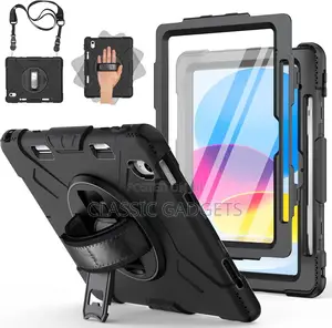 3 in 1 Defender Rugged Shockproof Case for iPad A16 11 Inches 2025