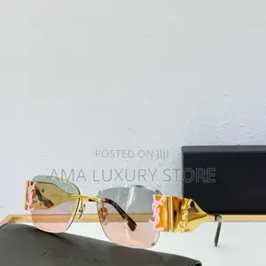 Saint Laurent Luxury Designer Rimless Glasses