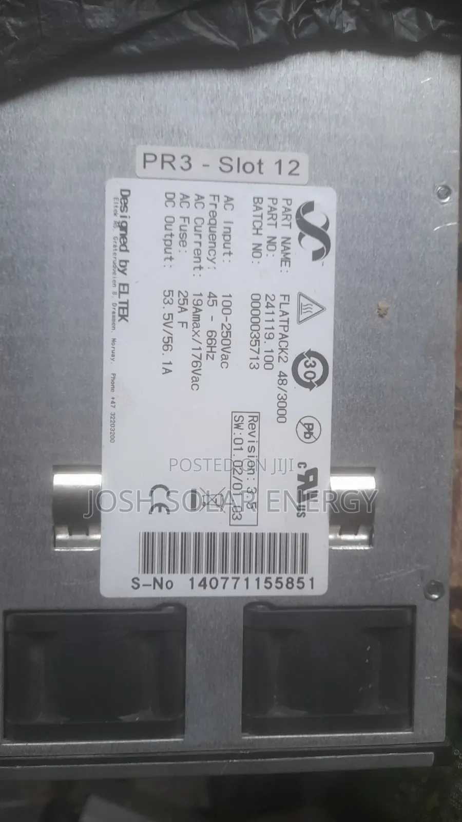 Eltek 48v 3000w