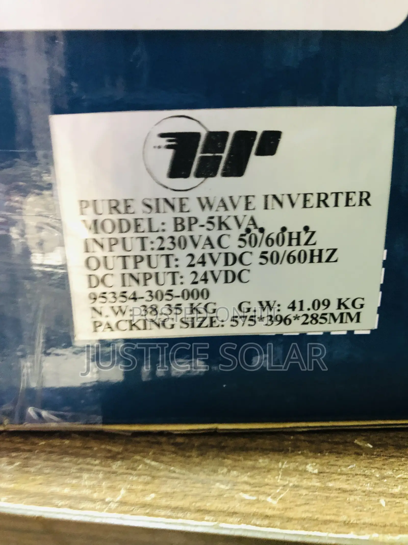 5kva/24v Blue Power Inverter