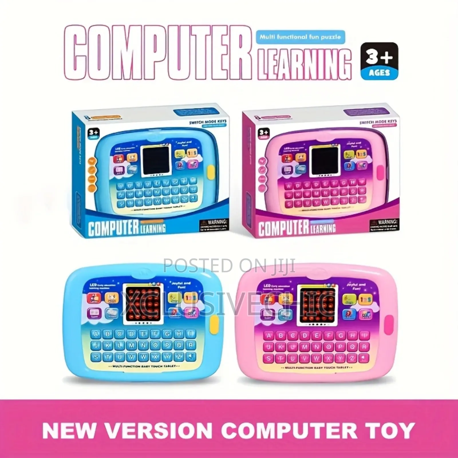 Children Educational Computer Learning Tab Toy - 3yrs+
