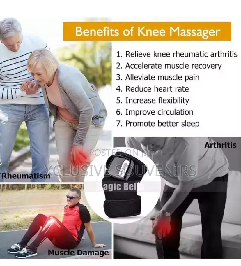 Adjustable Vibrating Infrared Joint Massager Pads