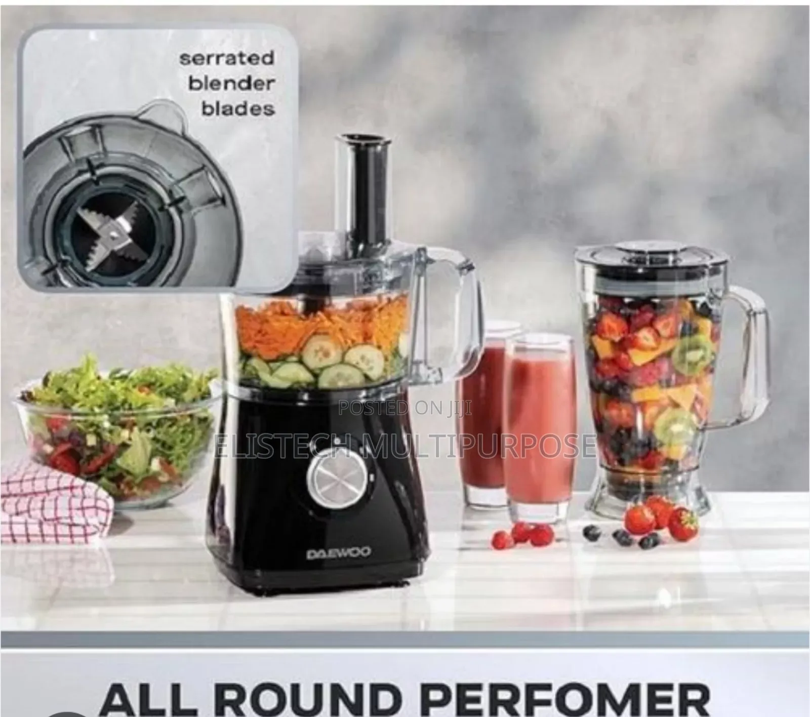 Daewoo All-Round Performer Food Processor Blender Set